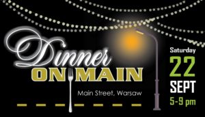 Dinner on Main Street, Warsaw with GSJ! @ Main Street, Warsaw