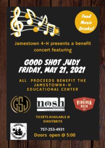 Jamestown 4-H Benefit Concert with GSJ @ Jamestown 4-H Center