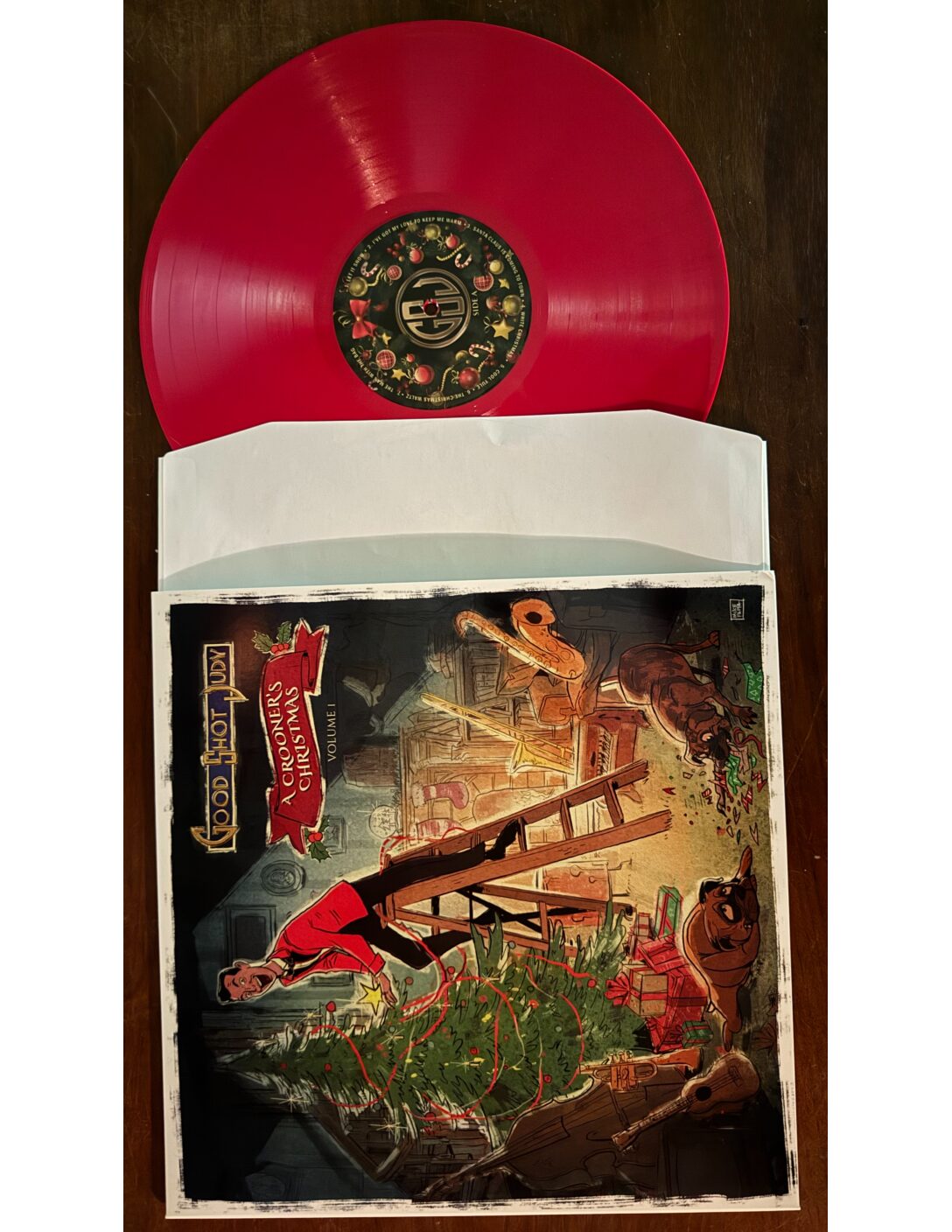 "A Crooner's Christmas - Volume 1" Collector's Edition on Red Vinyl!