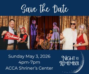 Richmond, VA - "A Night to Remember" with GSJ! @ ACCA Shriner's Center